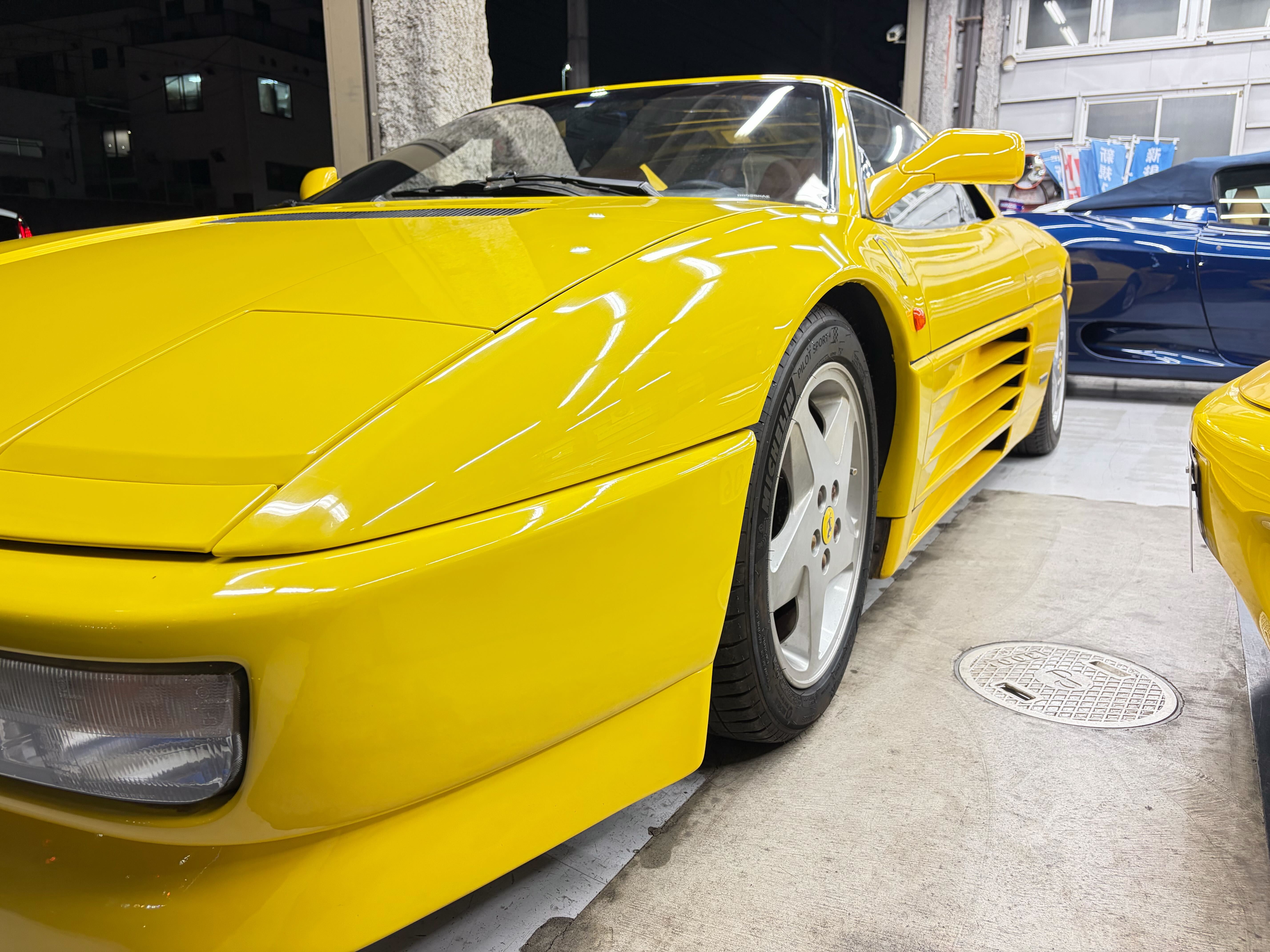 フェラーリ　３４８ts　信号待ちでエンスト